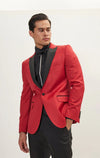 Tonal Paisley Tuxedo - Red