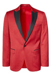 Tonal Paisley Tuxedo - Red