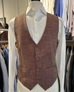 Plaid Vest - Red