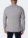 Unconstructed Stretch Blazer - Grey/Purple