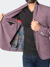 Unconstructed Stretch Ruby Blazer - Red