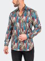 Picasso Long Sleeve Shirt - Brown