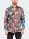 Picasso Long Sleeve Shirt - Brown