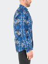 Hidden Tiger Long Sleeve Shirt - Blue