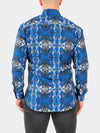 Hidden Tiger Long Sleeve Shirt - Blue