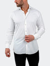 Soft Performance Stretch Long Sleeve Shirt - White