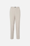 High Waist Tailored Suit Trousers - Light Beige