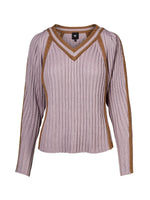 Vega Knit Pullover - Dusty Purple