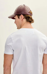 V-Neck Cotton T-Shirt - White