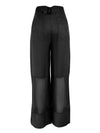 Yrja Mesh Detail Trousers - Black