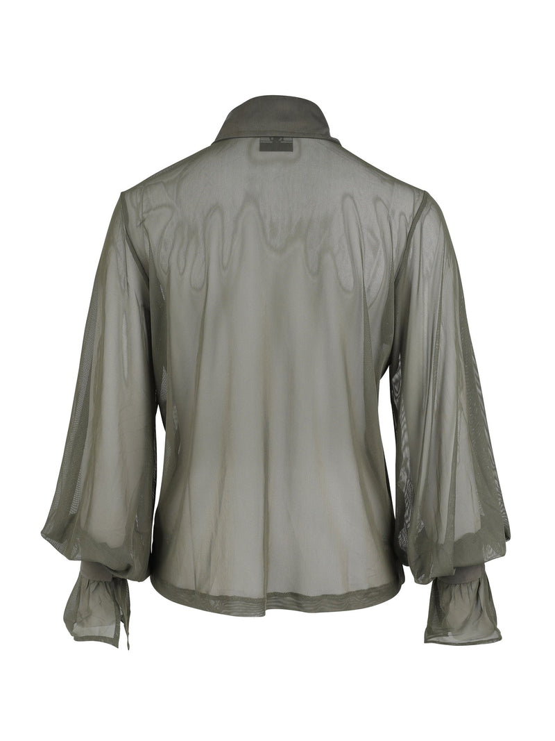 Yrja Mesh Shirt - Olive