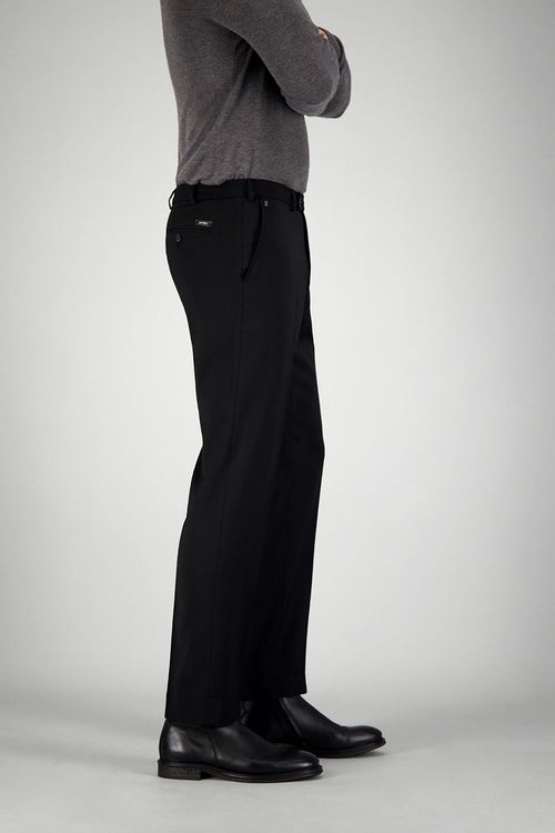 Innovative Wool Trousers - Black