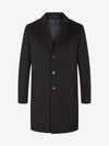 Cashmere Wool Coat - Black