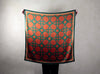 40x40 Printed Silk Scarf - Orange