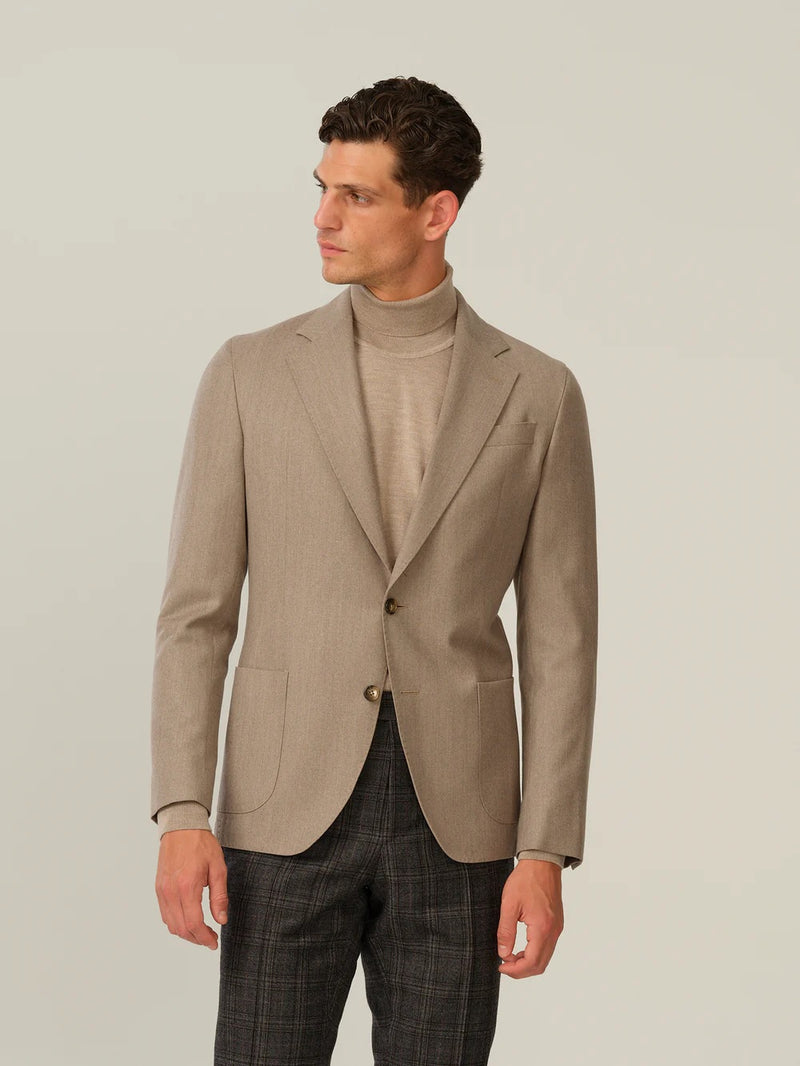 Extra Fine Merino Wool Turtleneck - Ginger