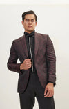 Paisley Shawl Tuxedo - Burgundy