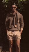 Solid Swimshorts - Camel