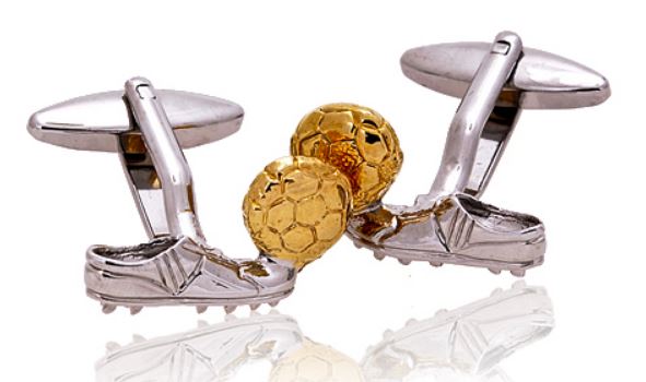 Soccer Novely Cufflinks